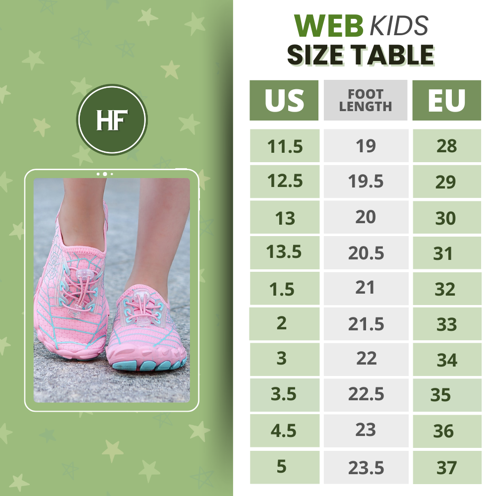 WebKids Scarpe barefoot Cozy - Scarpe barefooti ad asciugatura rapida per bambini